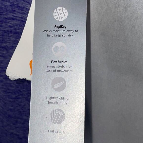 Ideology Rapidry Heathered Performance T-shirt purple, Small - Picture 9 of 11